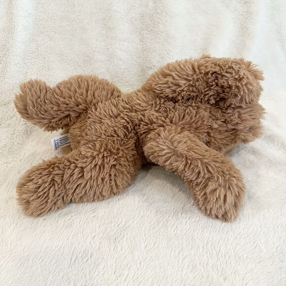 FAO Schwarz Plush Doodle Goldendoodle Brown Puppy Dog Floppy 14" - Picture 5 of 6